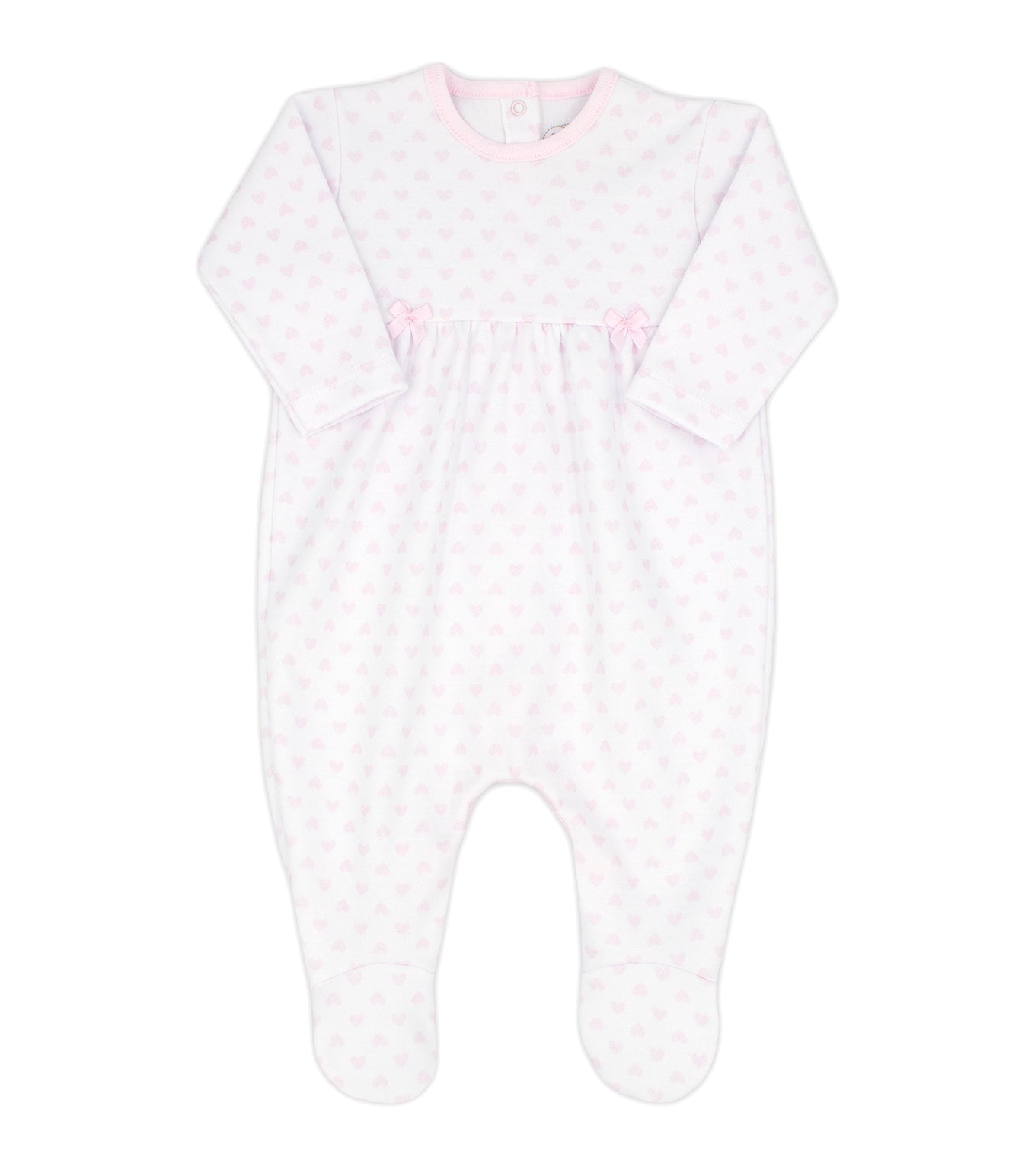 Pink Leaf Footie